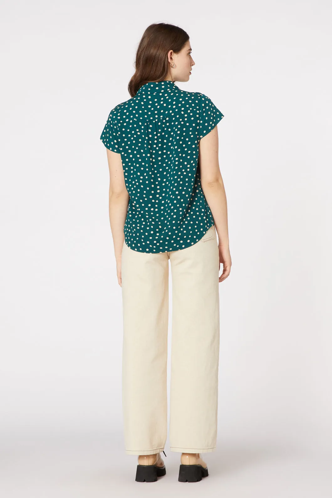 Juliette Spot Blouse