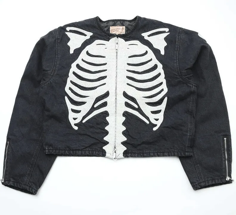 Kapital 14oz Motocross Bone Jacket Denim