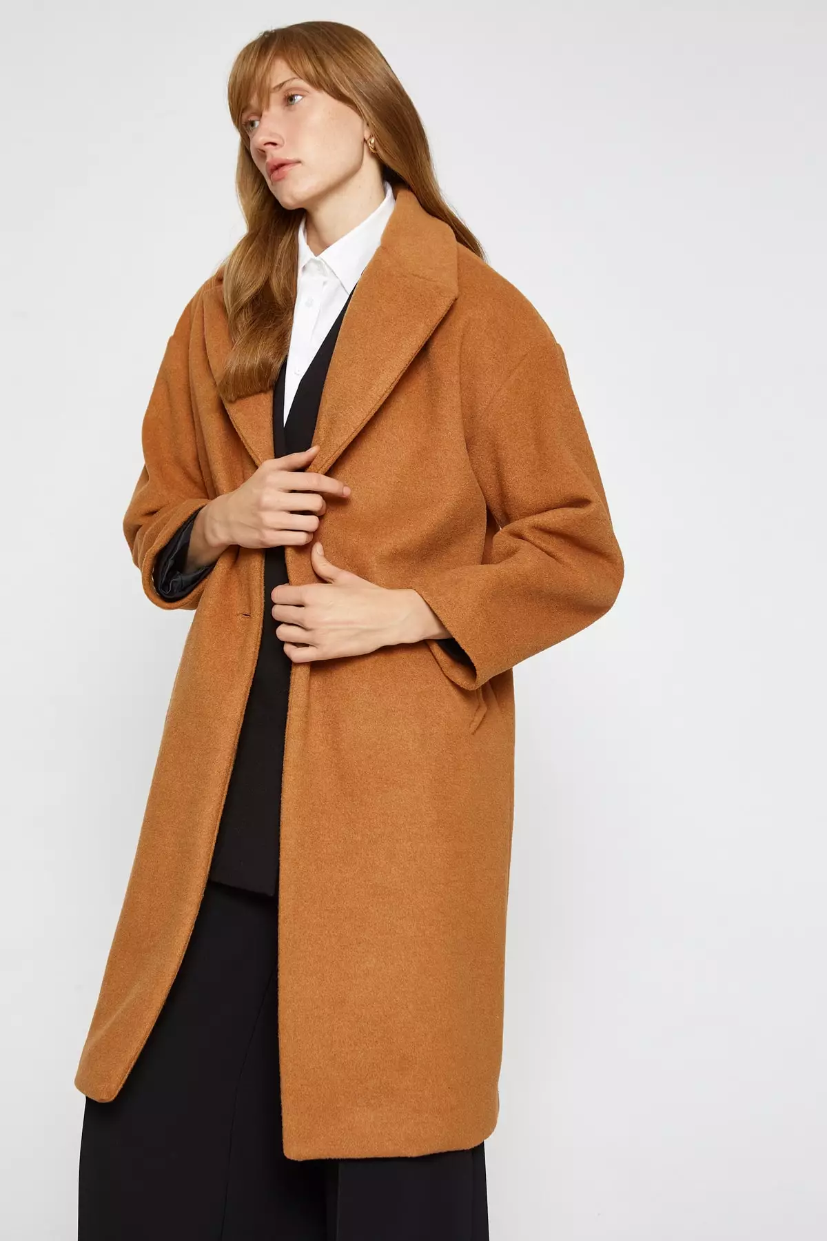 KOTON Cashmere Long Coat