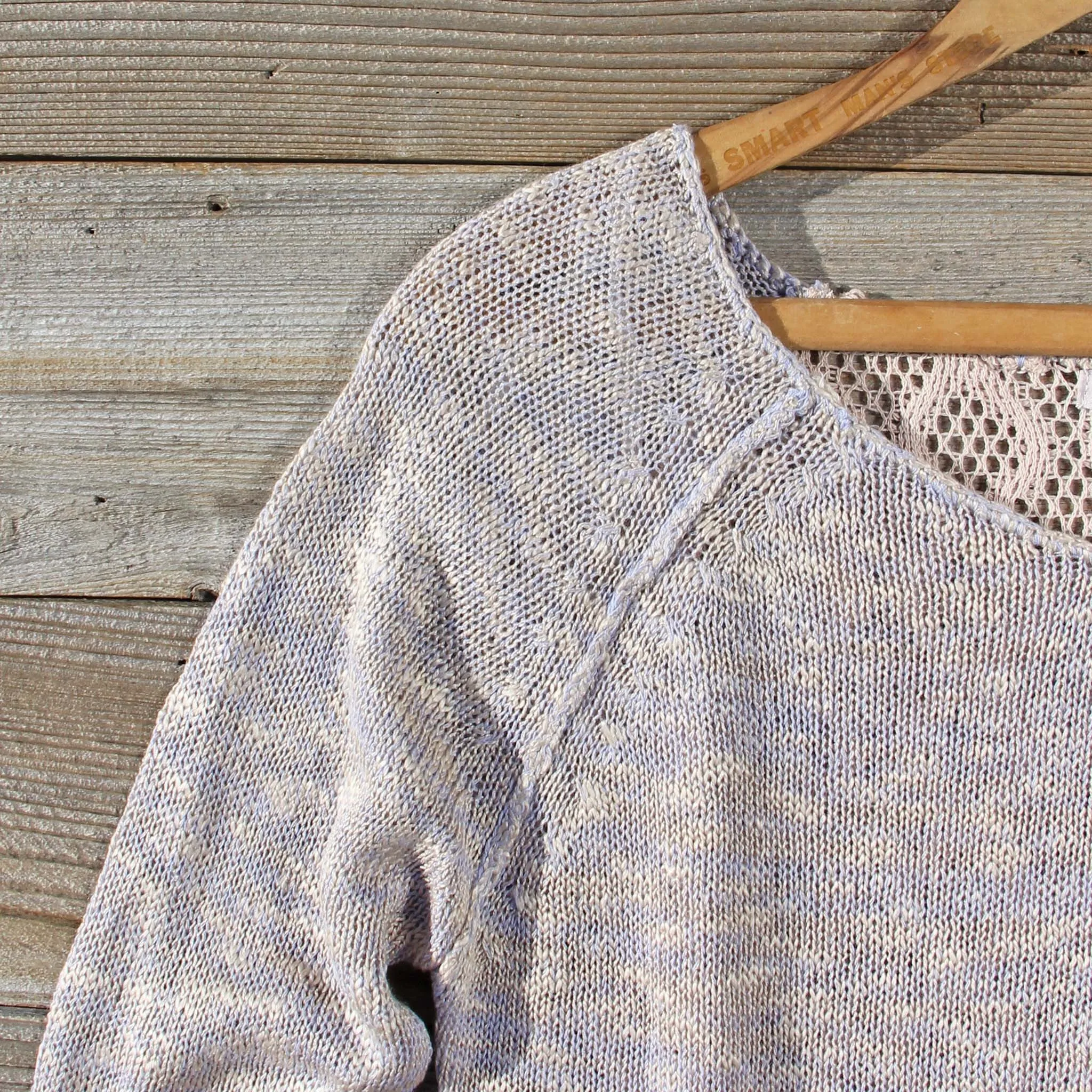 Lace Bark Sweater