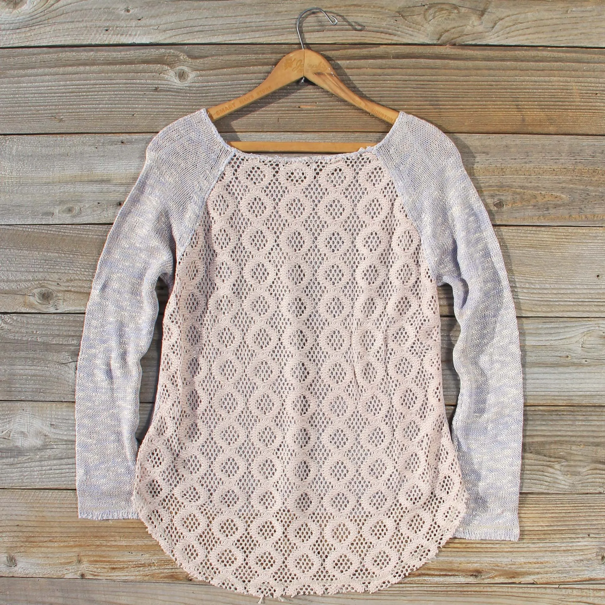 Lace Bark Sweater