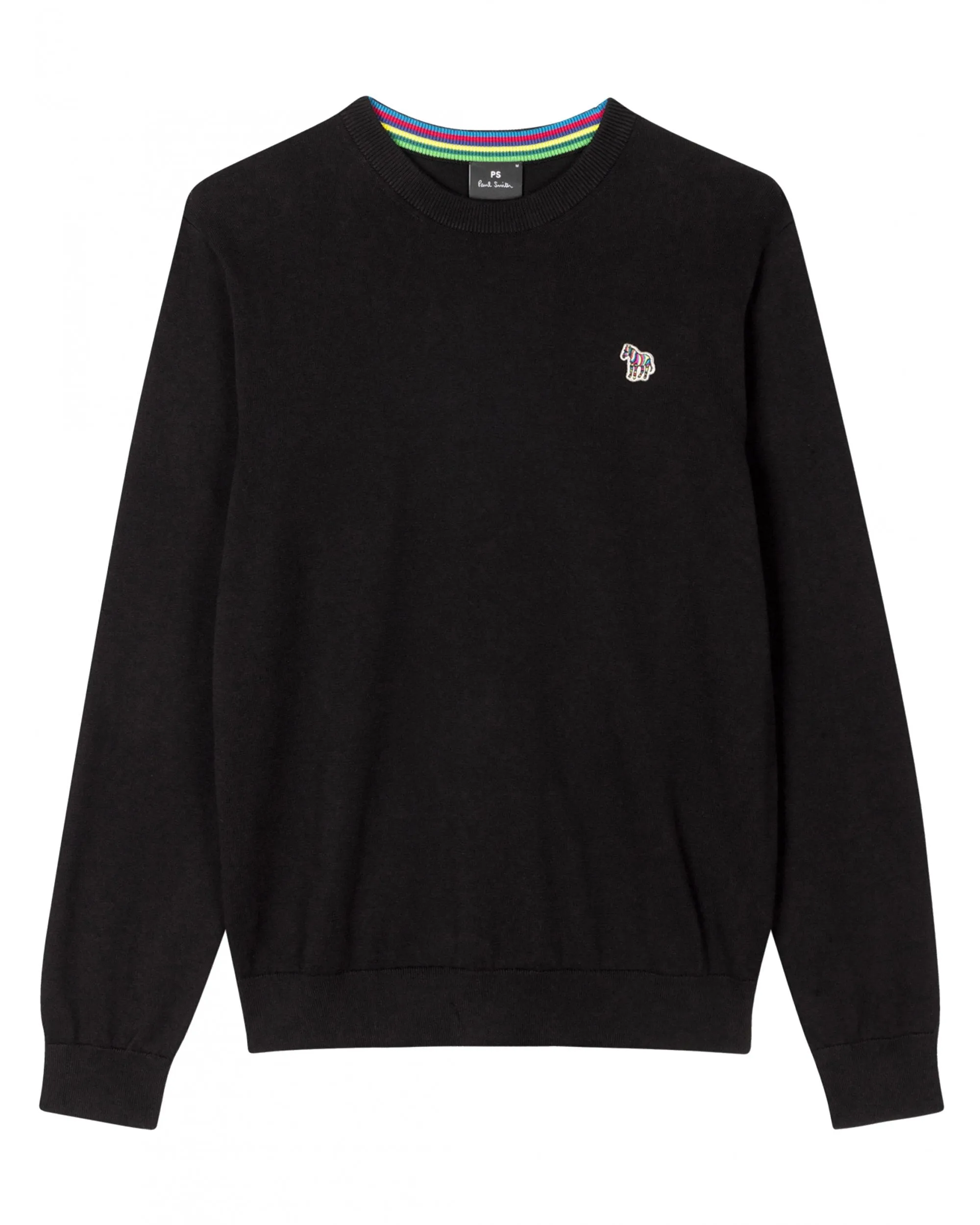  Mens Logo Knit Sweater Black