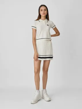 MINUS1 GOLF KNITTED SKIRT