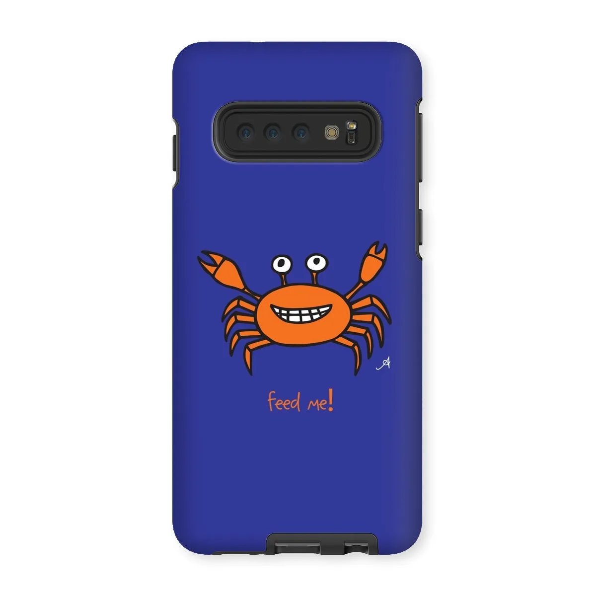 Mr Crabby Feed Me! Amanya Design Tough Phone Case