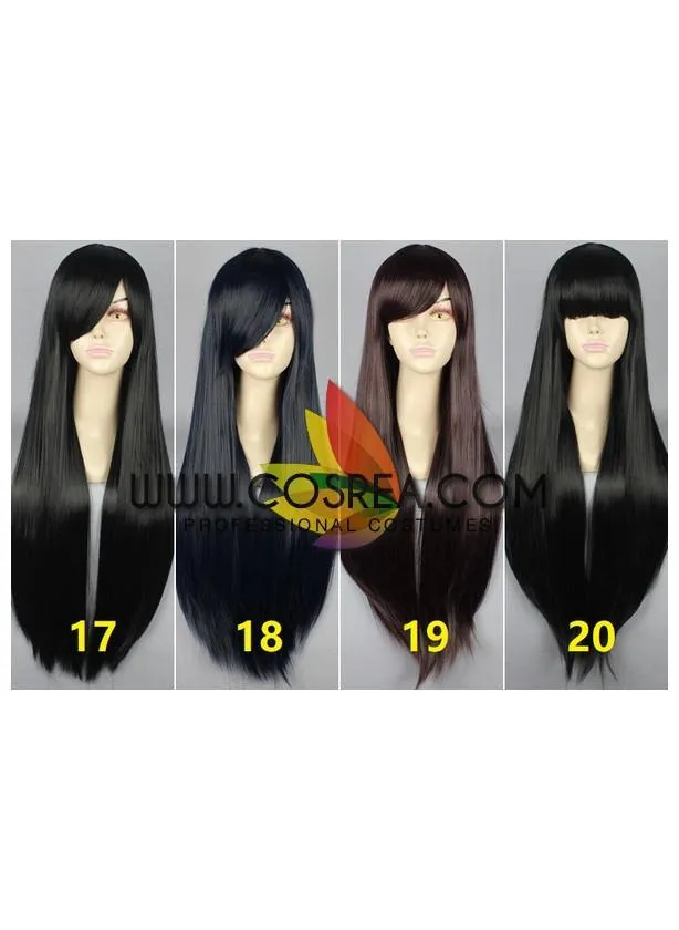 Multipurpose 80CM Straight Length Cosplay Wig