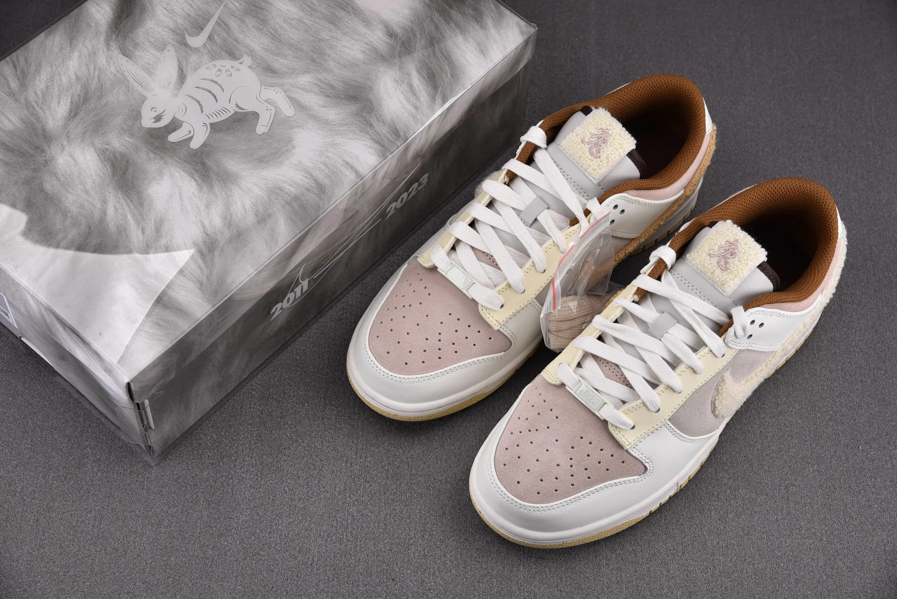 Nike Dunk Low Retro PRM Year of the Rabbit Fossil Stone