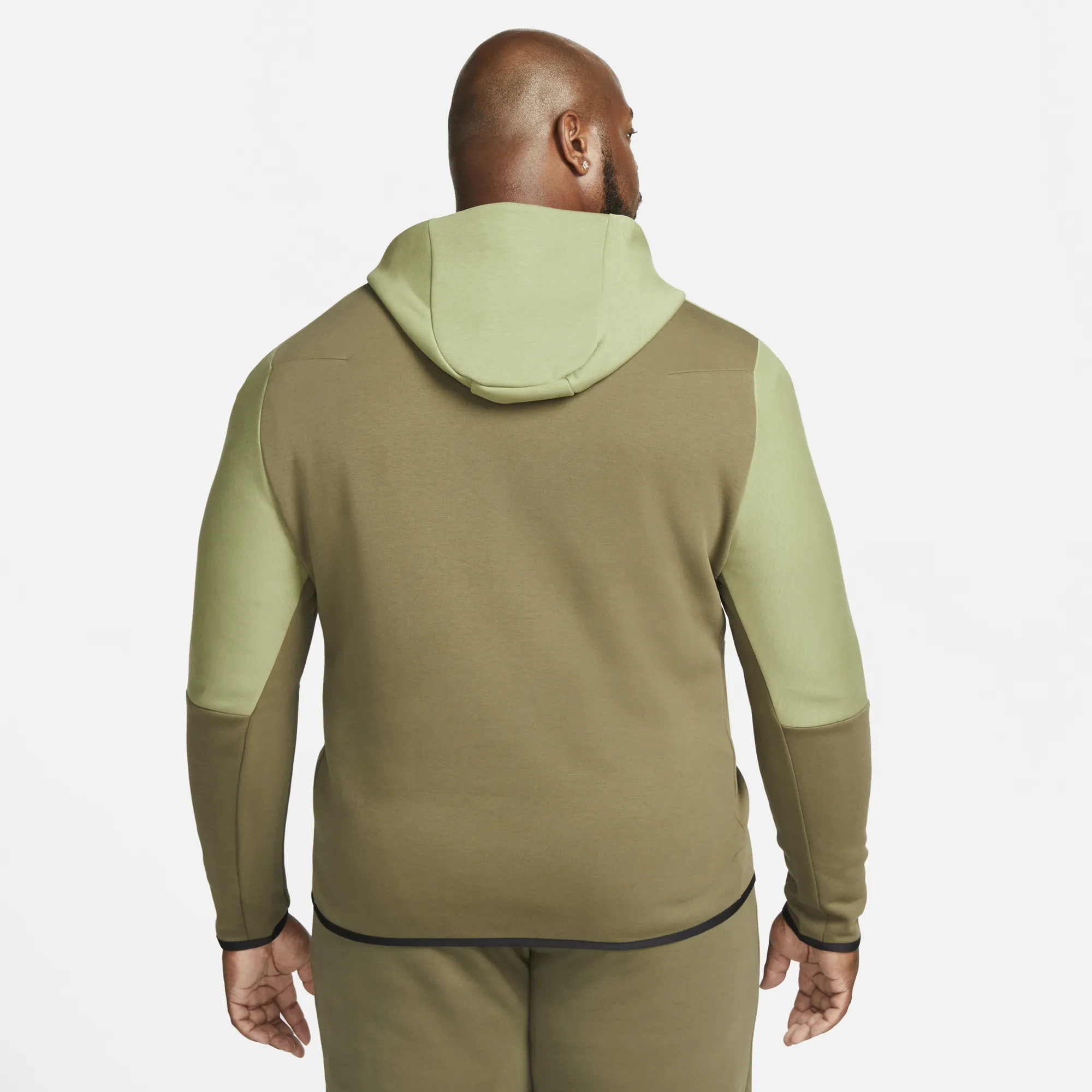 Nike Sportswear Tech Fleece Alligator Green Full-Zip Hoodie