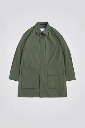 Norse Projects Vargo Travel Light Raglan Mac Spruce Green