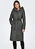 Only Hooded Longline Coat