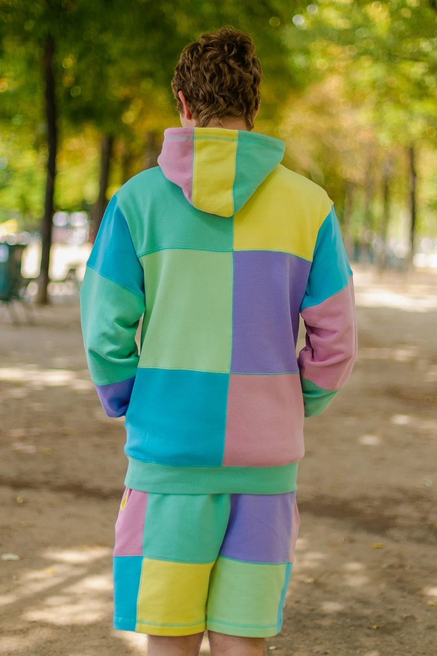 Patchwork Hoodie