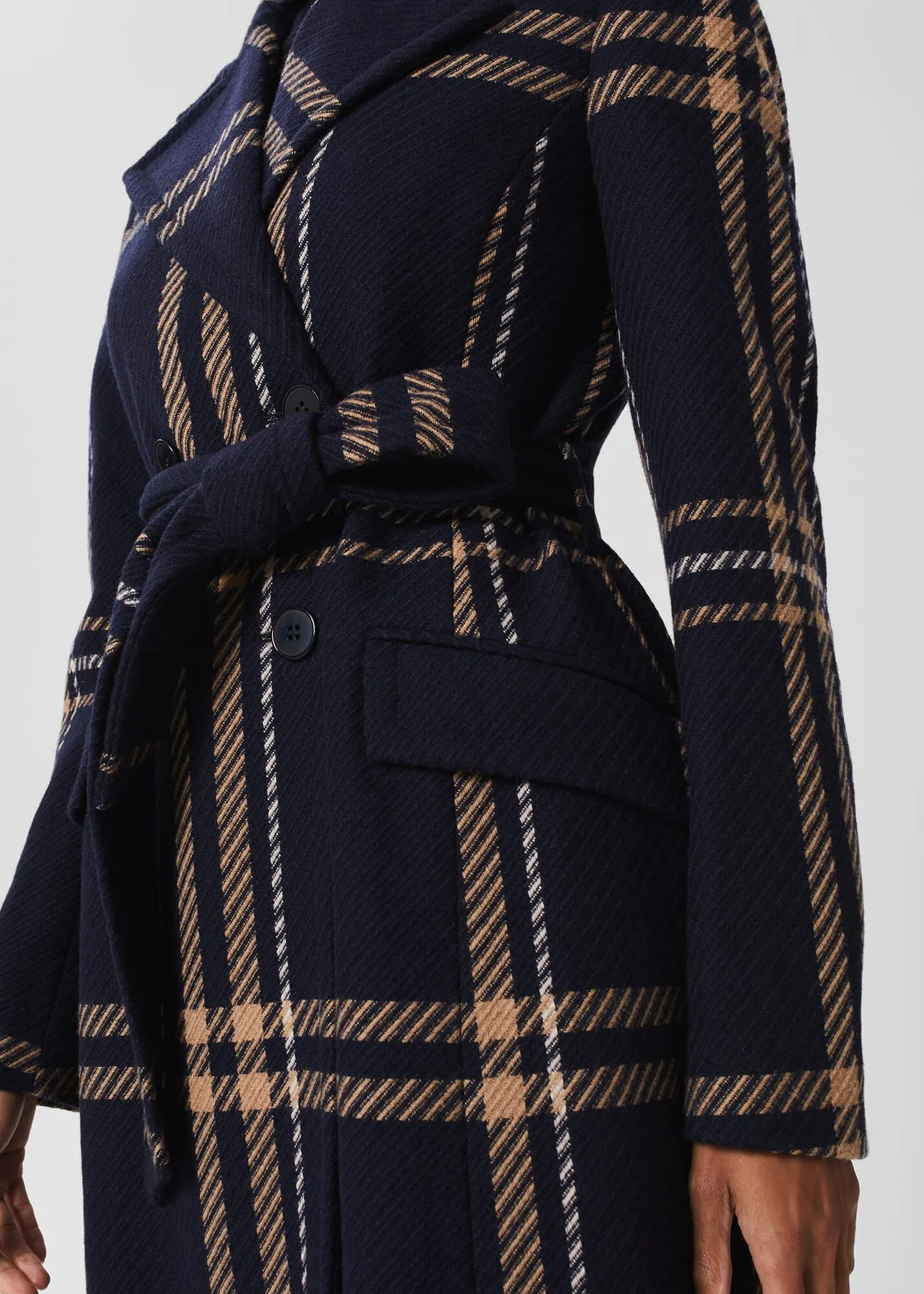 Peggy Belted Coat 