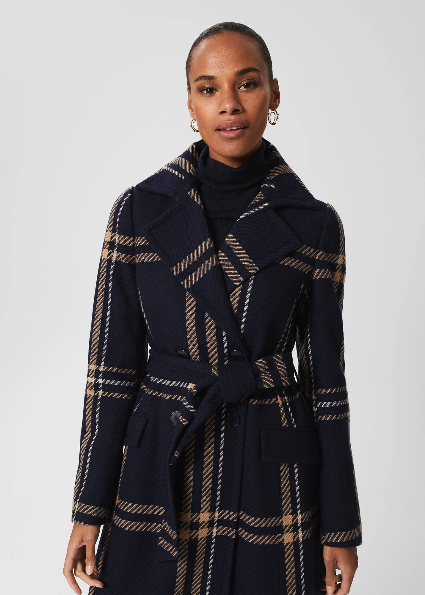 Peggy Belted Coat 