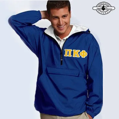 Pi Kappa Phi Pullover Jacket - Charles River 9905 - TWILL