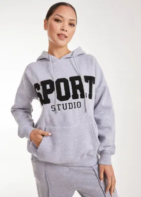 Pink Vanilla Sport Studio Textured Hoodie