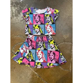 pop art swiftie skirt