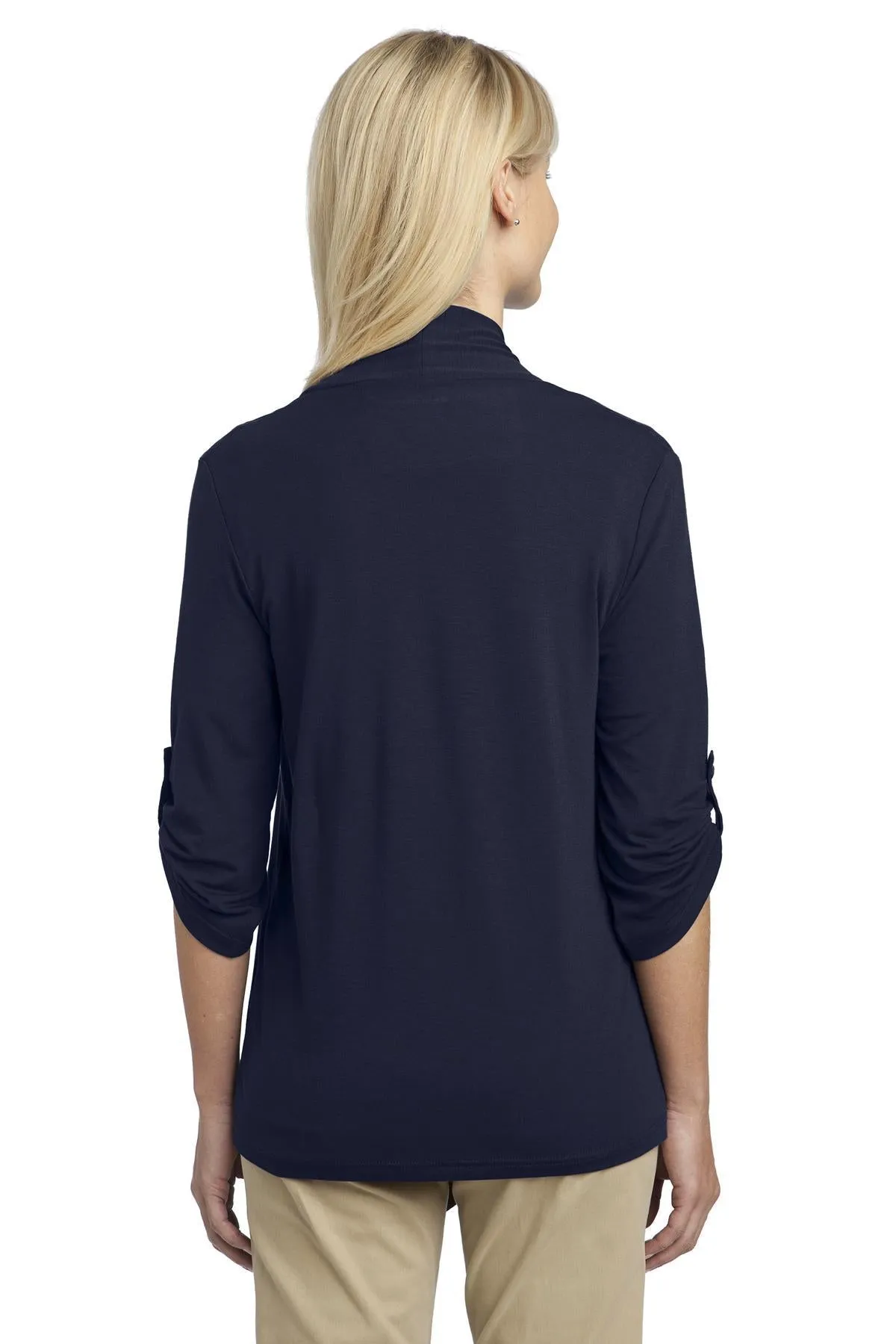 Port Authority Ladies Concept Shrug L543 Dress Blue Navy