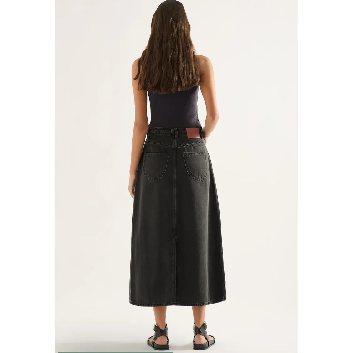 Ruby Skirt - Aged Black