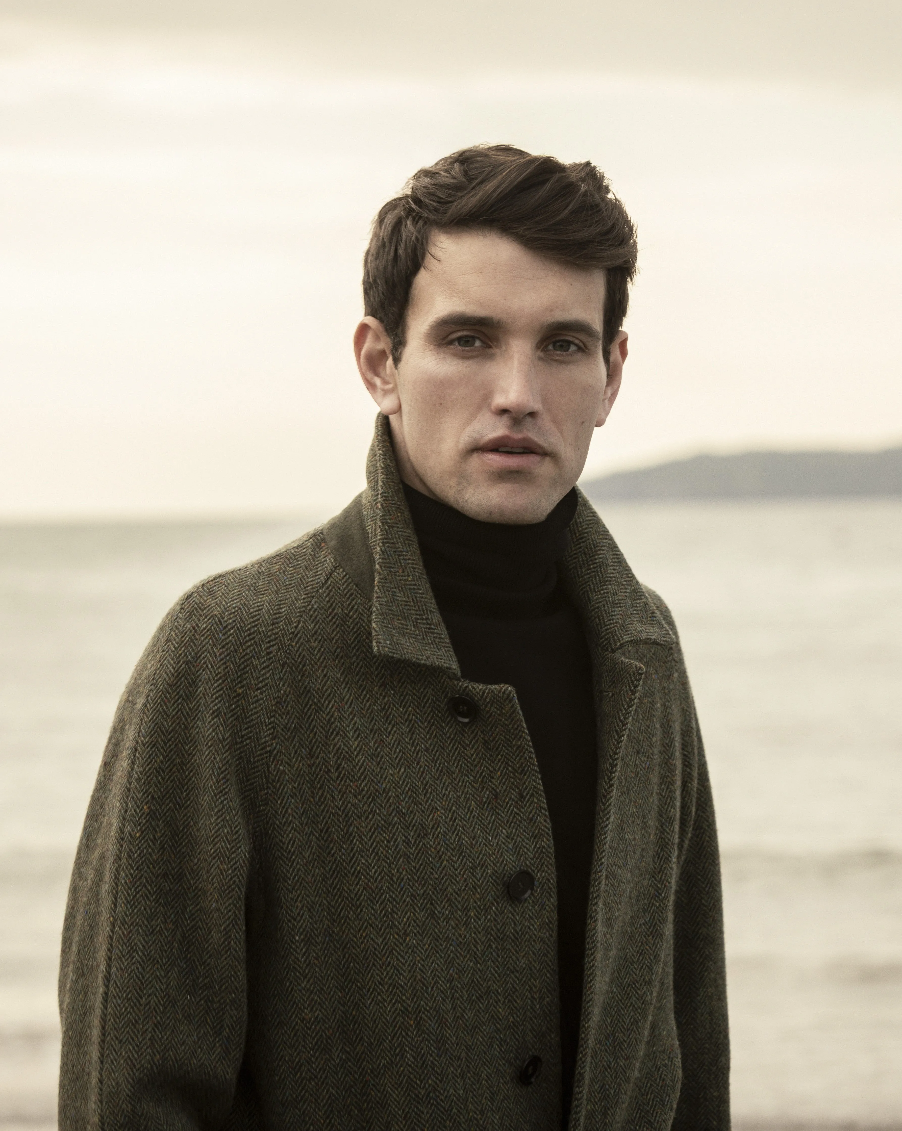 Sean Tweed Coat - Donegal Magee Tweed