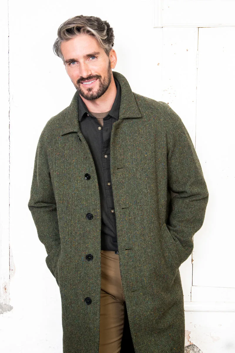 Sean Tweed Coat - Donegal Magee Tweed