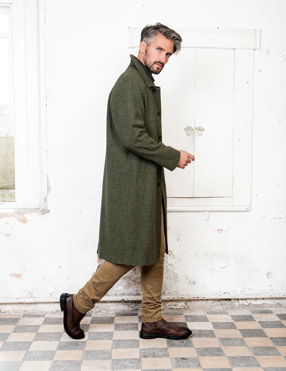 Sean Tweed Coat - Donegal Magee Tweed