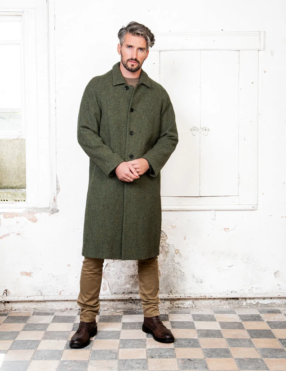 Sean Tweed Coat - Donegal Magee Tweed