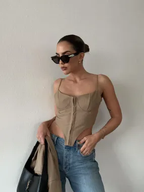 She's Suitable Bustier Top - FINAL SALE