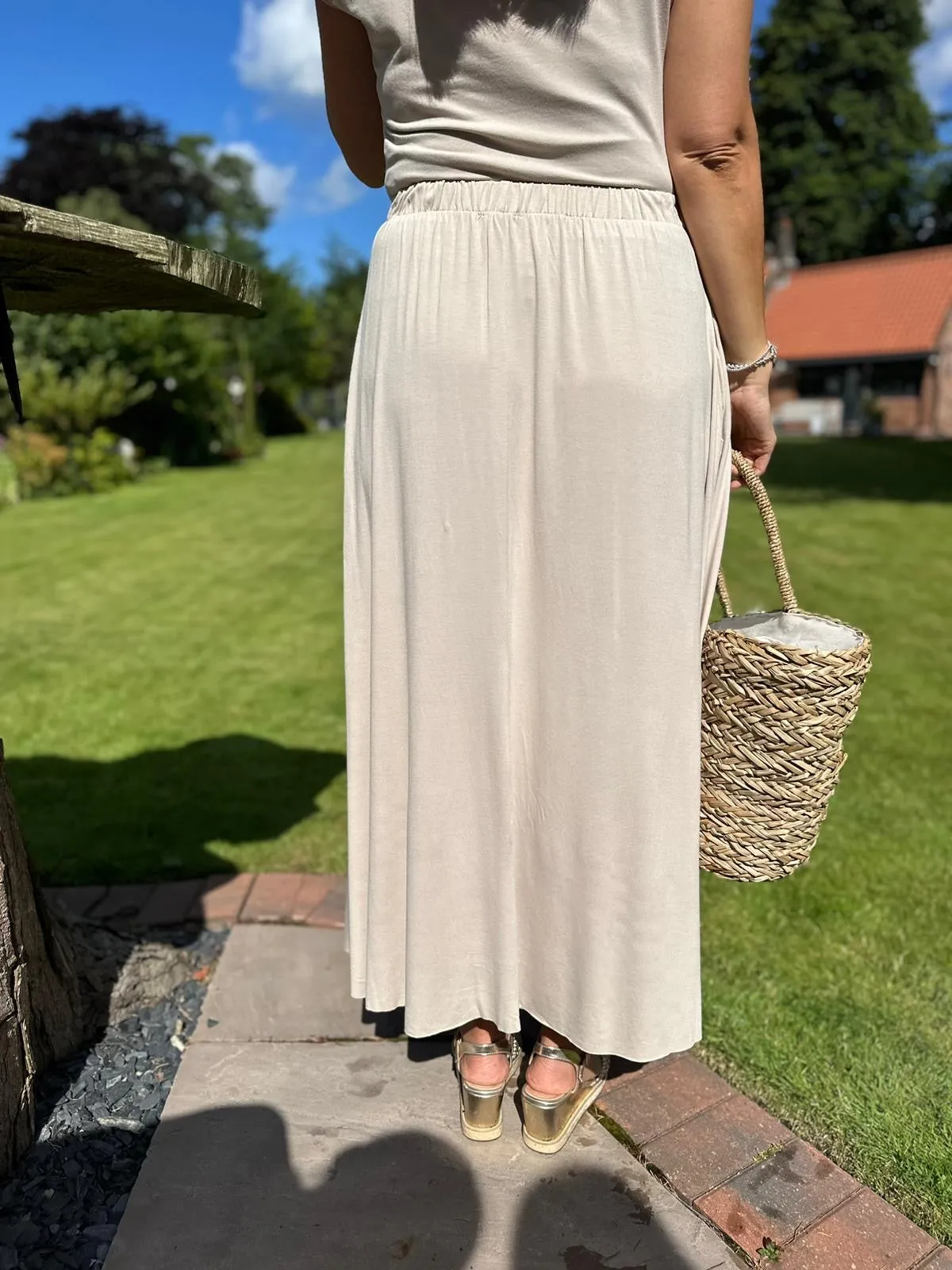 Stone Maxi Skirt Tammy