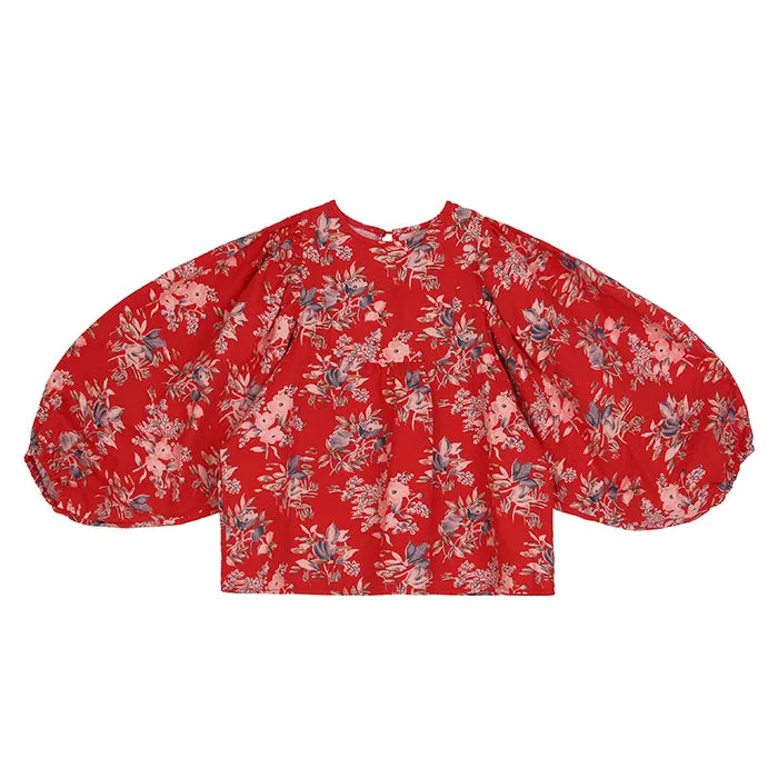 Tambere Child Lausanne Floral Blouse