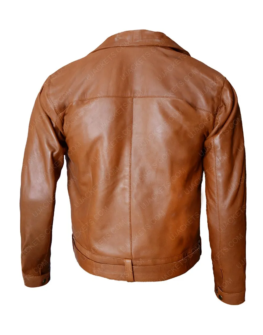 The Persuaders Brown Leather Jacket | Tony Curtis Jacket