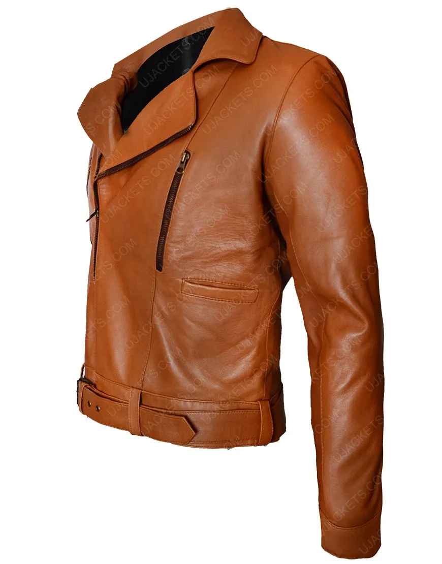 The Persuaders Brown Leather Jacket | Tony Curtis Jacket