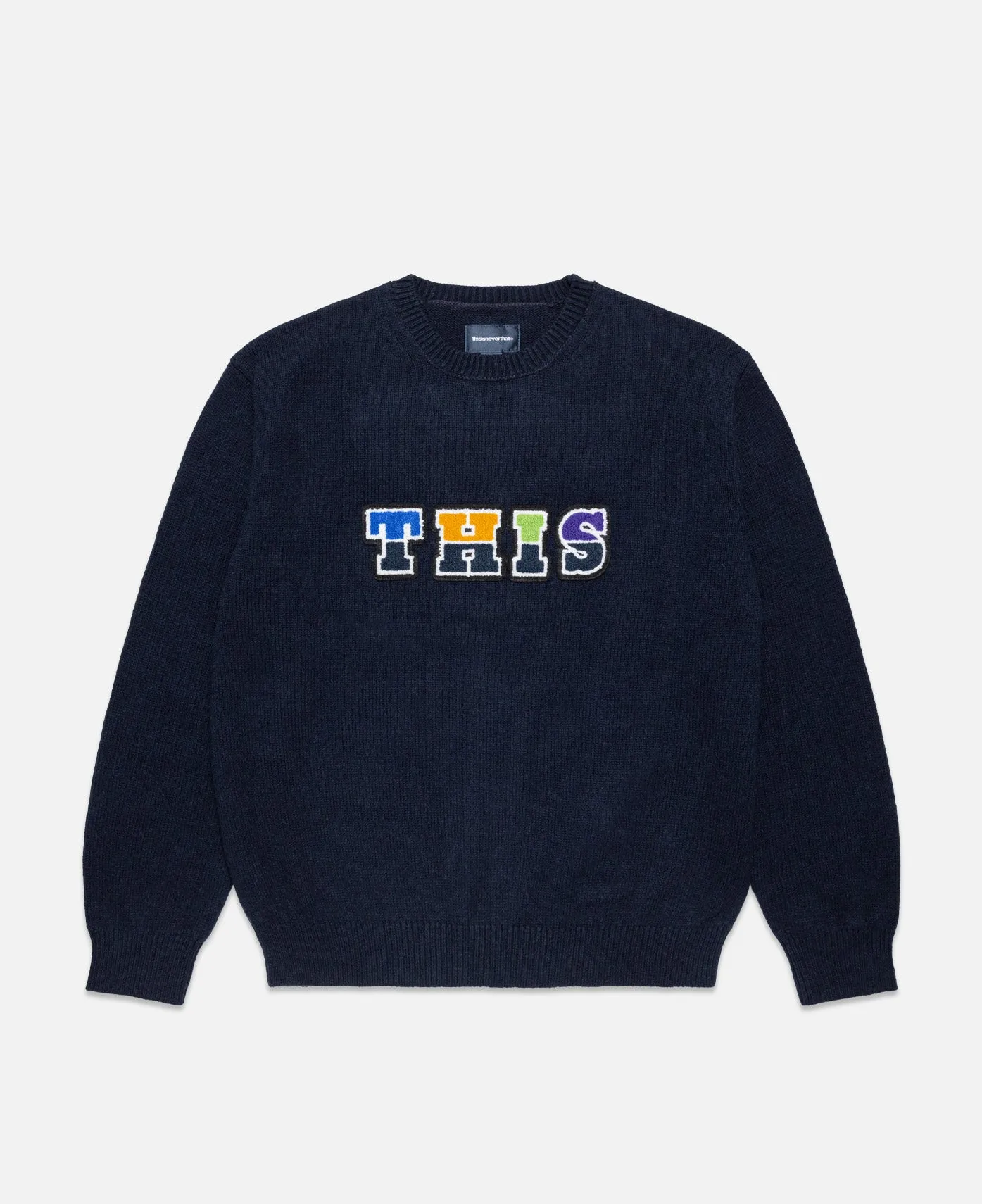 This/That Knit Sweater (Navy)