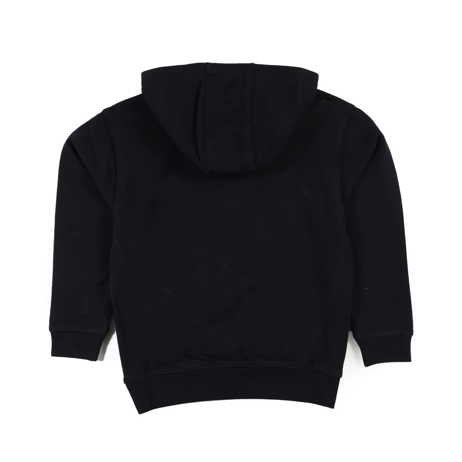 Tommy Hilfiger Navy Blue Hoodie With White Hilfiger Logo