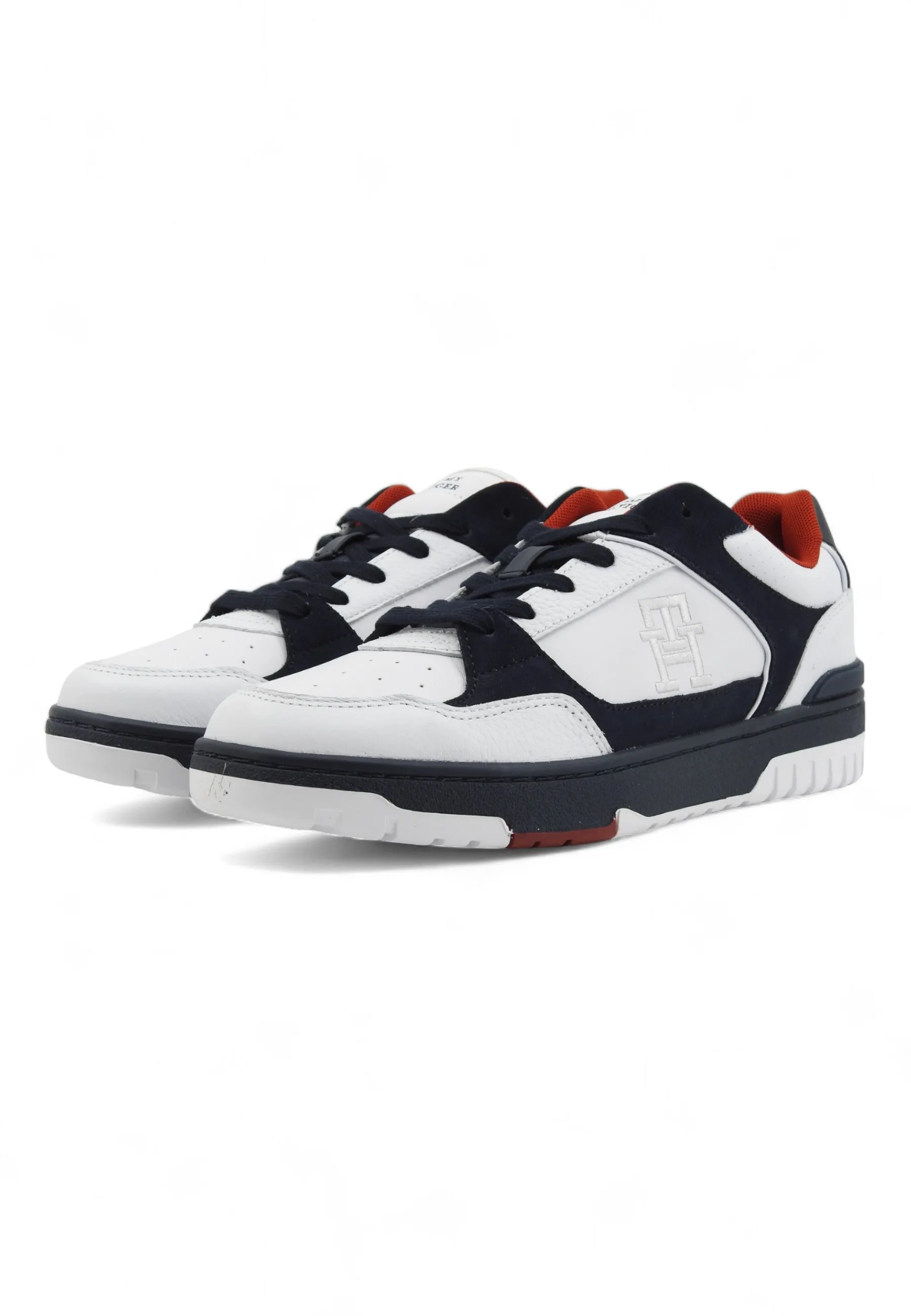 TOMMY HILFIGER Th Basket Sneaker Uomo Desert Sky FM0FM05117