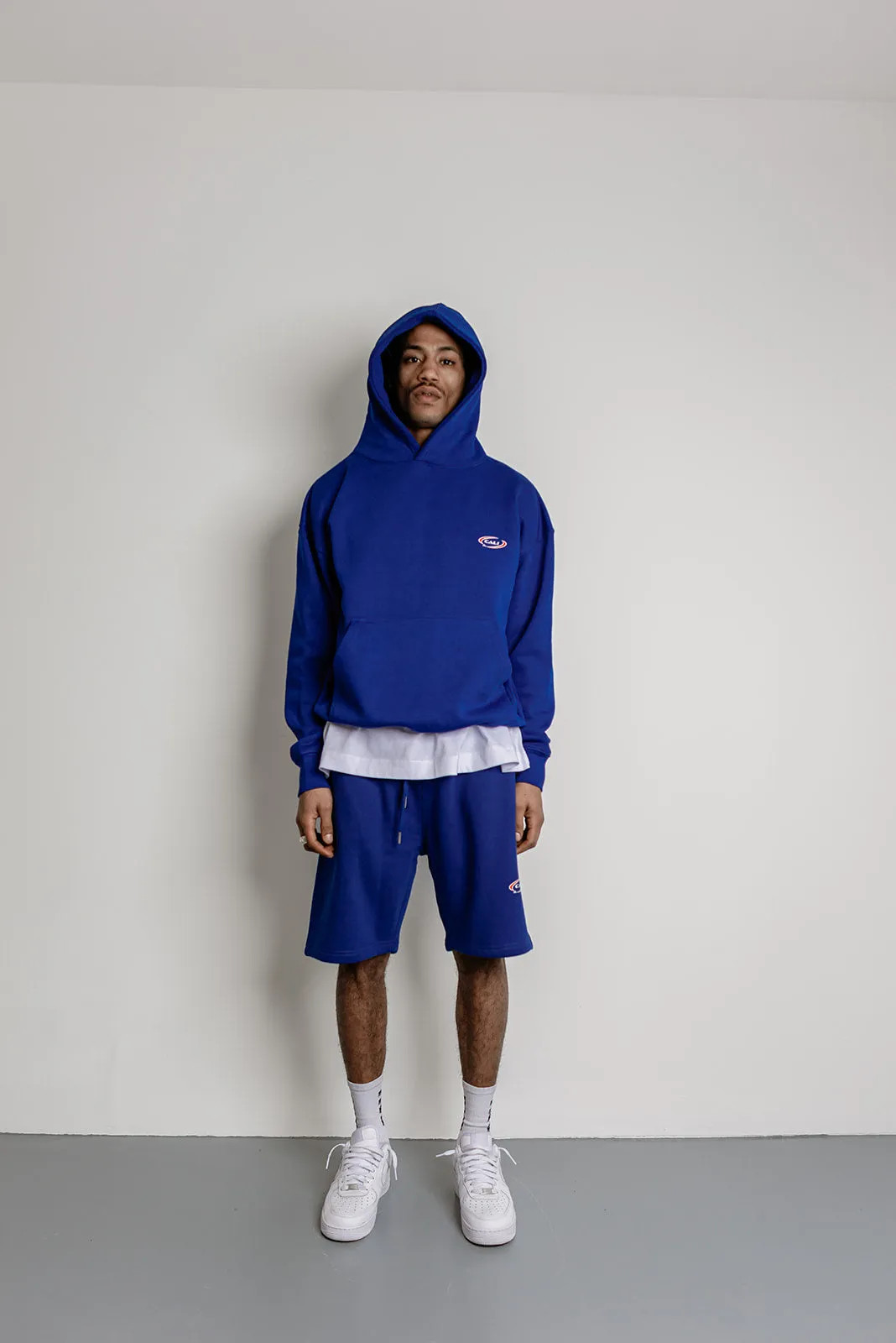 Track Hoodie - Cobalt