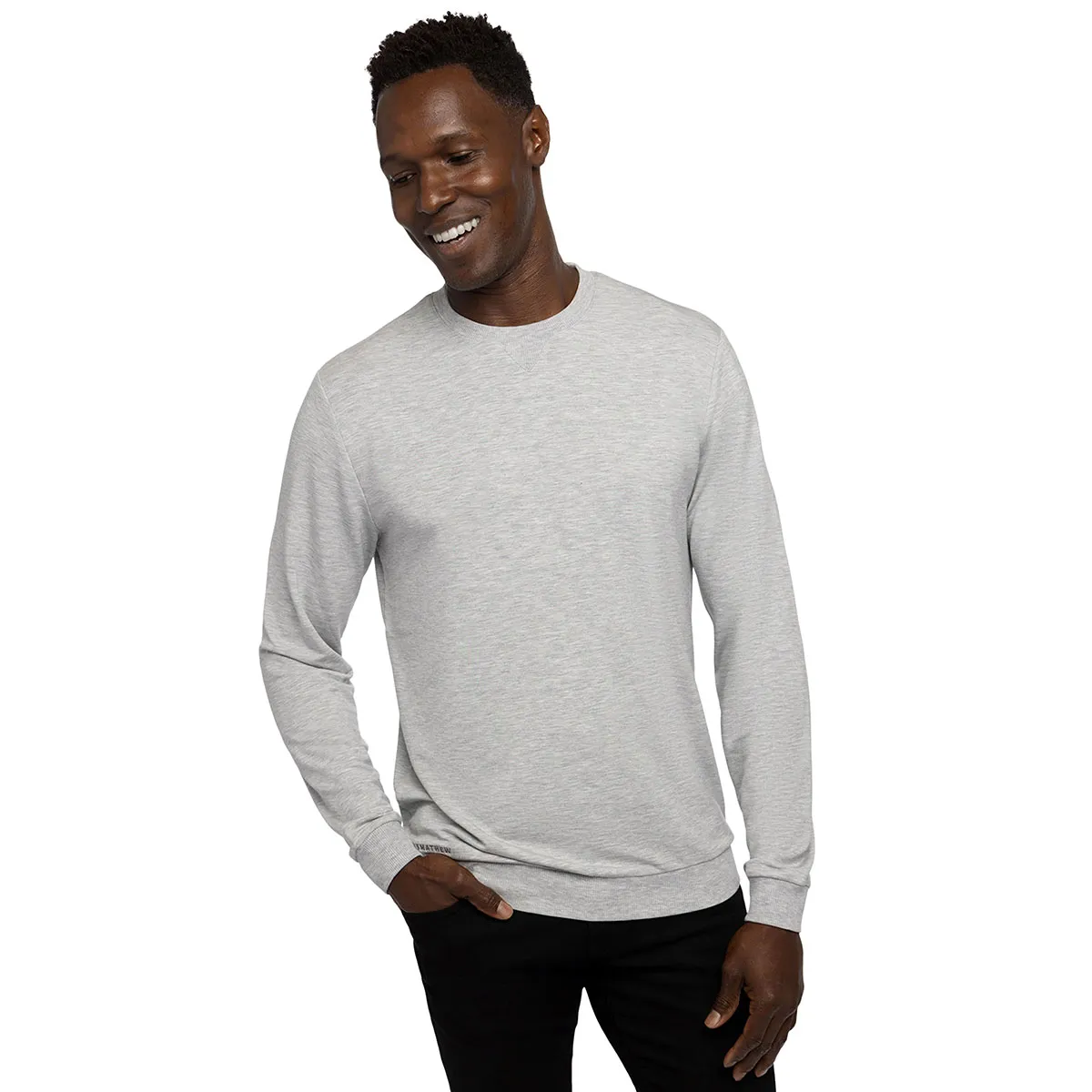 TravisMathew Men's Amenities Crew Neck Golf Sweater