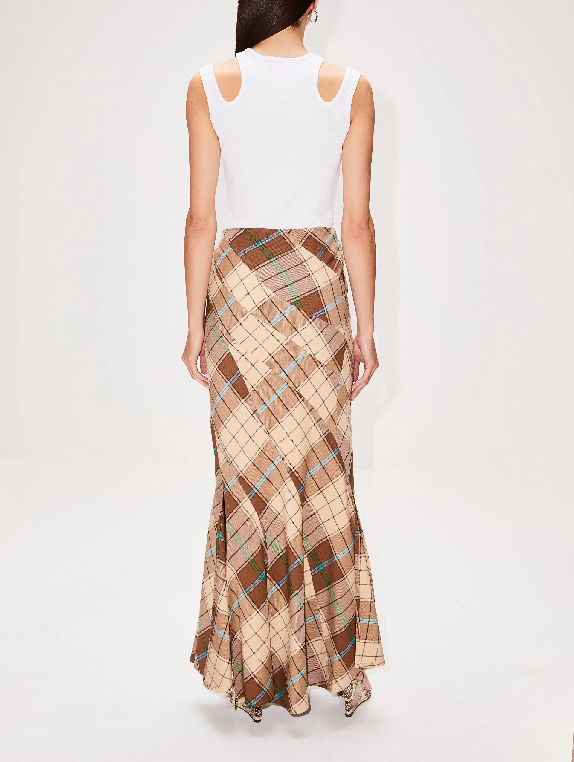 Twisted Maxi Skirt