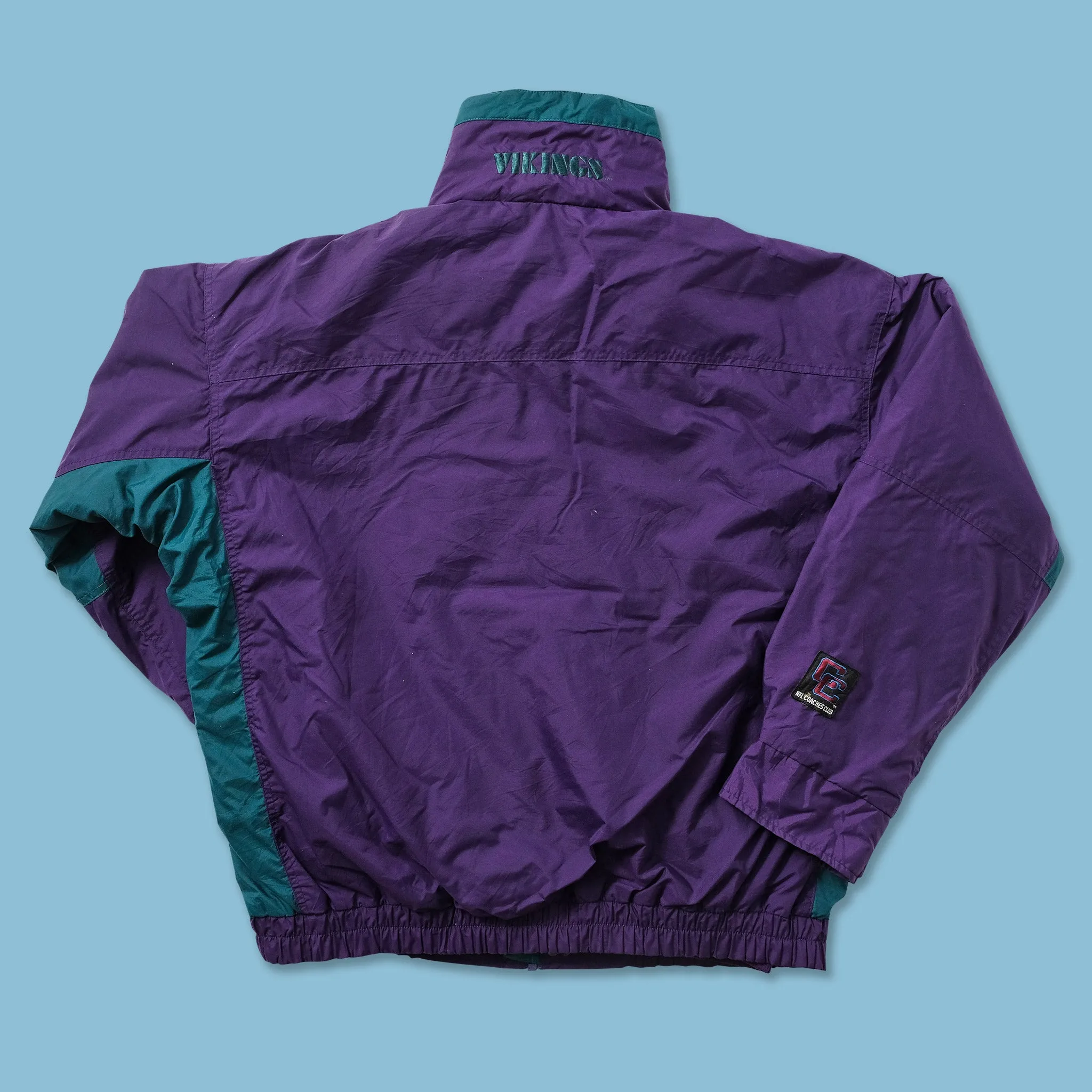 Vintage Columbia Minnesota Vikings Anorak Large