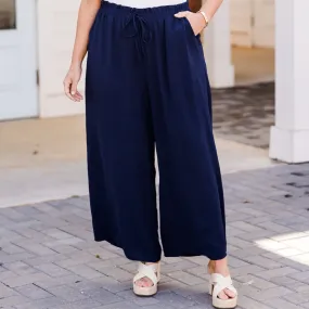 Weekend Wardrobe Pant, Navy Blue