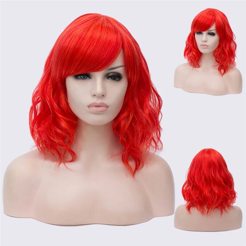 Wig Queen Gloria (Orange red)