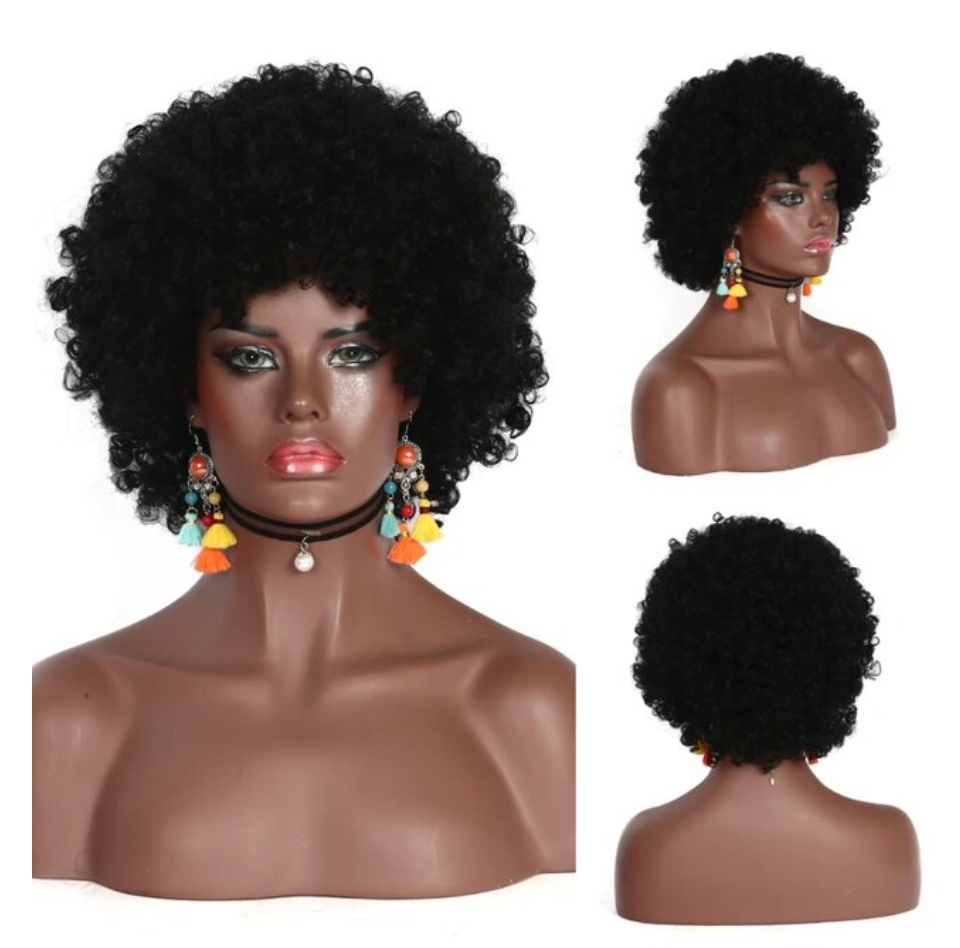 Wig Queen Mola (Black)