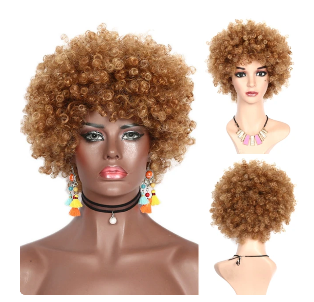 Wig Queen Mola (Light Brown)