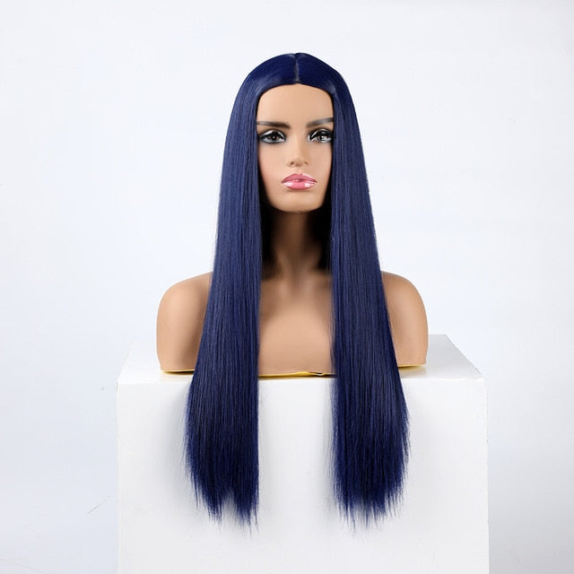 Wig Queen Wiebke (Navy blue)