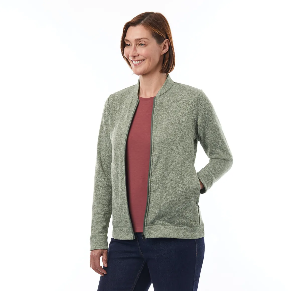 Women's Metro Jacket District Green Marl