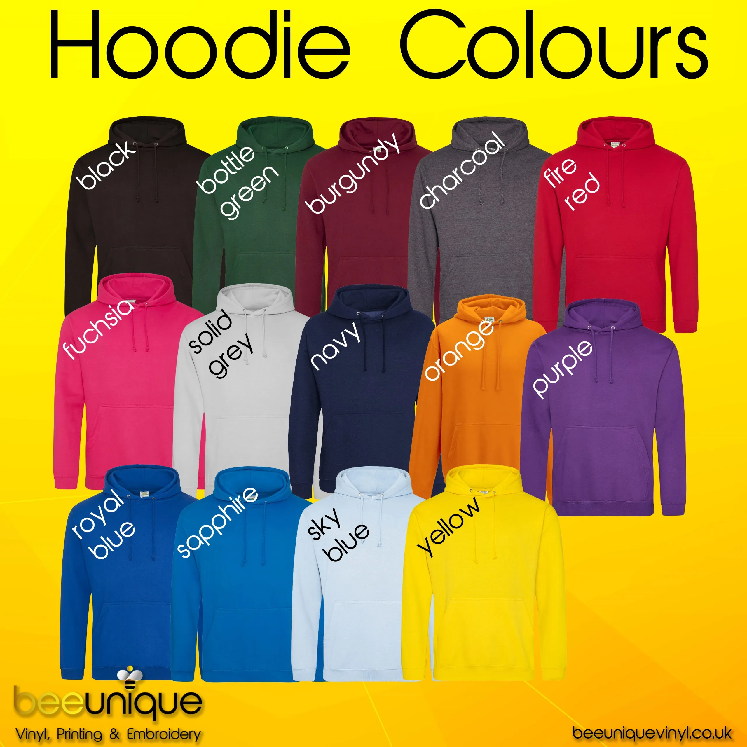 Workwear Bundle 22 | Bee Unique | Polos, Hoodies & Softshell