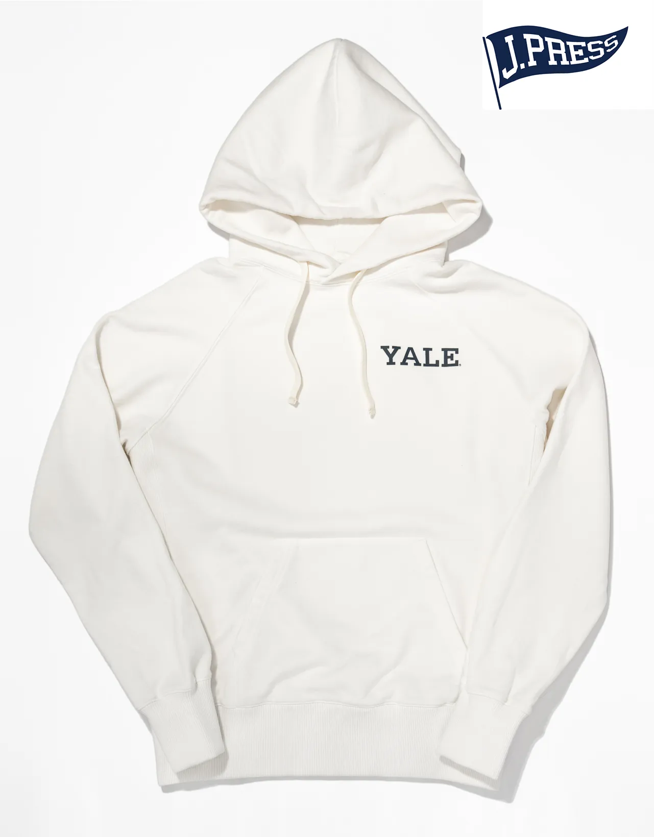 YALE HOODIE - WHITE